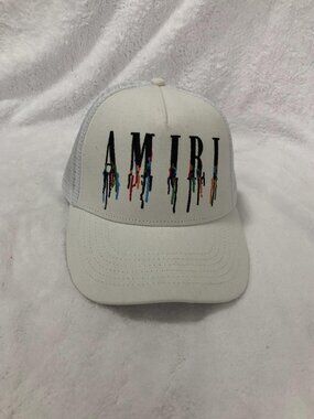 AMIRI Classic Black Embroidered Baseball Cap